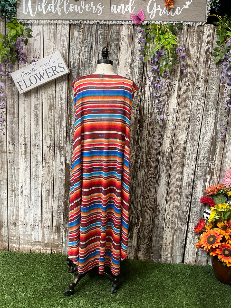 Sunrise Serape Vest Cardigan – Wildflowers and Grace